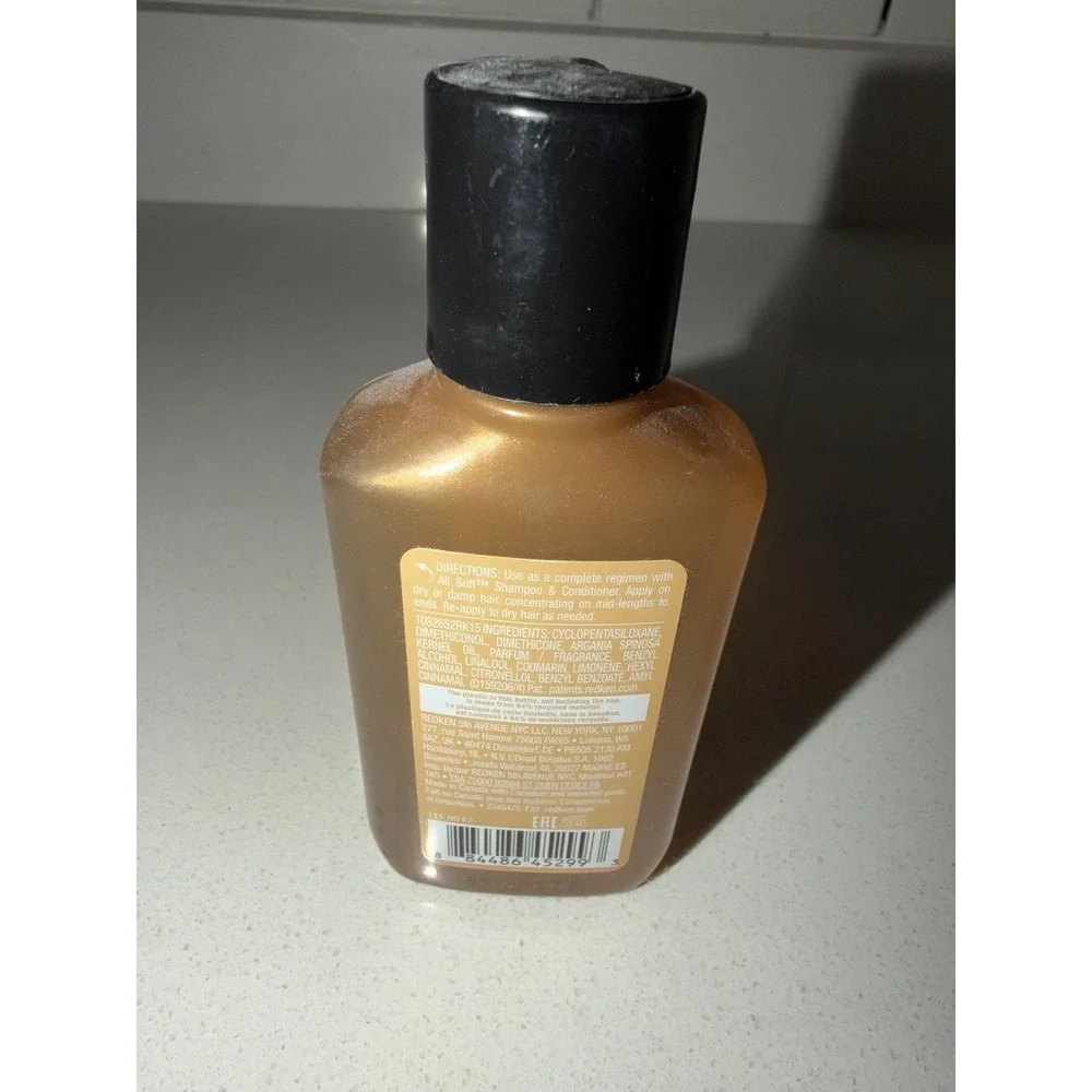 Redken All Soft Argan-6 Oil Multi-Care Oil 3 oz. for Dry Hair